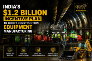 $1.2 Billion Incentive Plan to Boost Construction Equipment Manufacturing