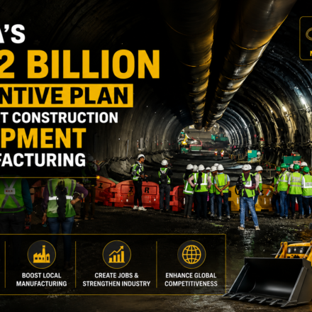 $1.2 Billion Incentive Plan to Boost Construction Equipment Manufacturing
