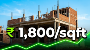 House construction cost in Lucknow 2026: per sq ft by area and finish