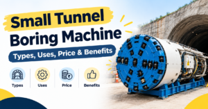 Small tunnel boring machine