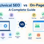 Technical SEO vs On-Page SEO Key Differences