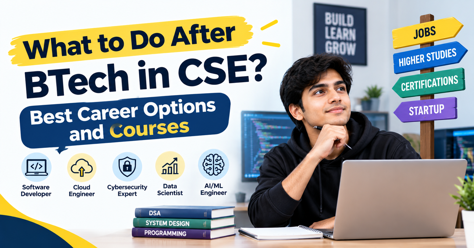 what to do after btech in cse