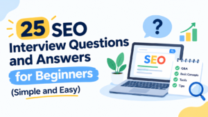 25 SEO Interview Questions Guide