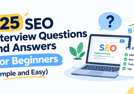 25 SEO Interview Questions Guide
